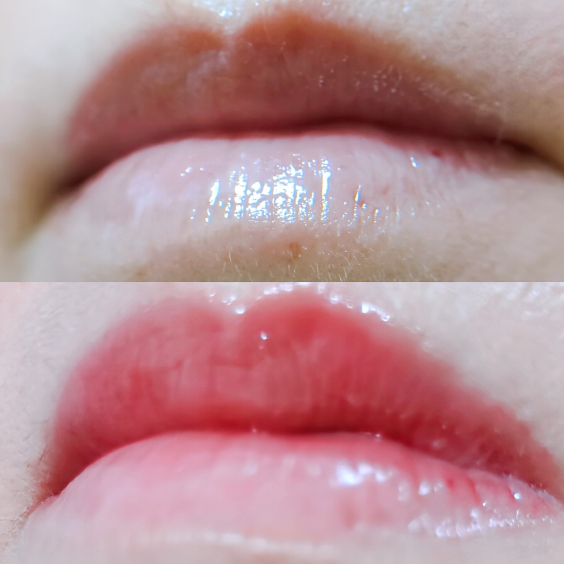 レチノール ボリューム リップセラム ベア/primera/リップグロスを使ったクチコミ（2枚目）