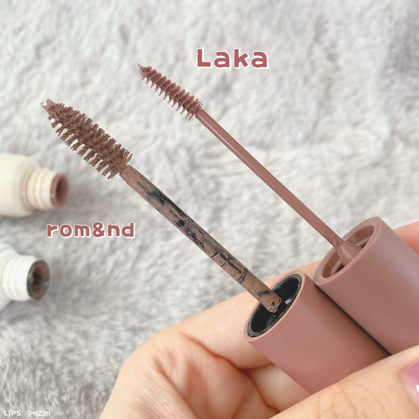 ハンオールブロウカラ/rom&nd/眉マスカラを使ったクチコミ(2枚目)