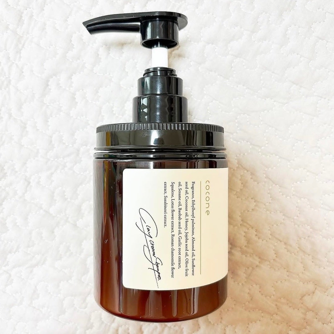 クレイクリームシャンプー(モイスト)/cocone/市販シャンプーを使ったクチコミ(1枚目)