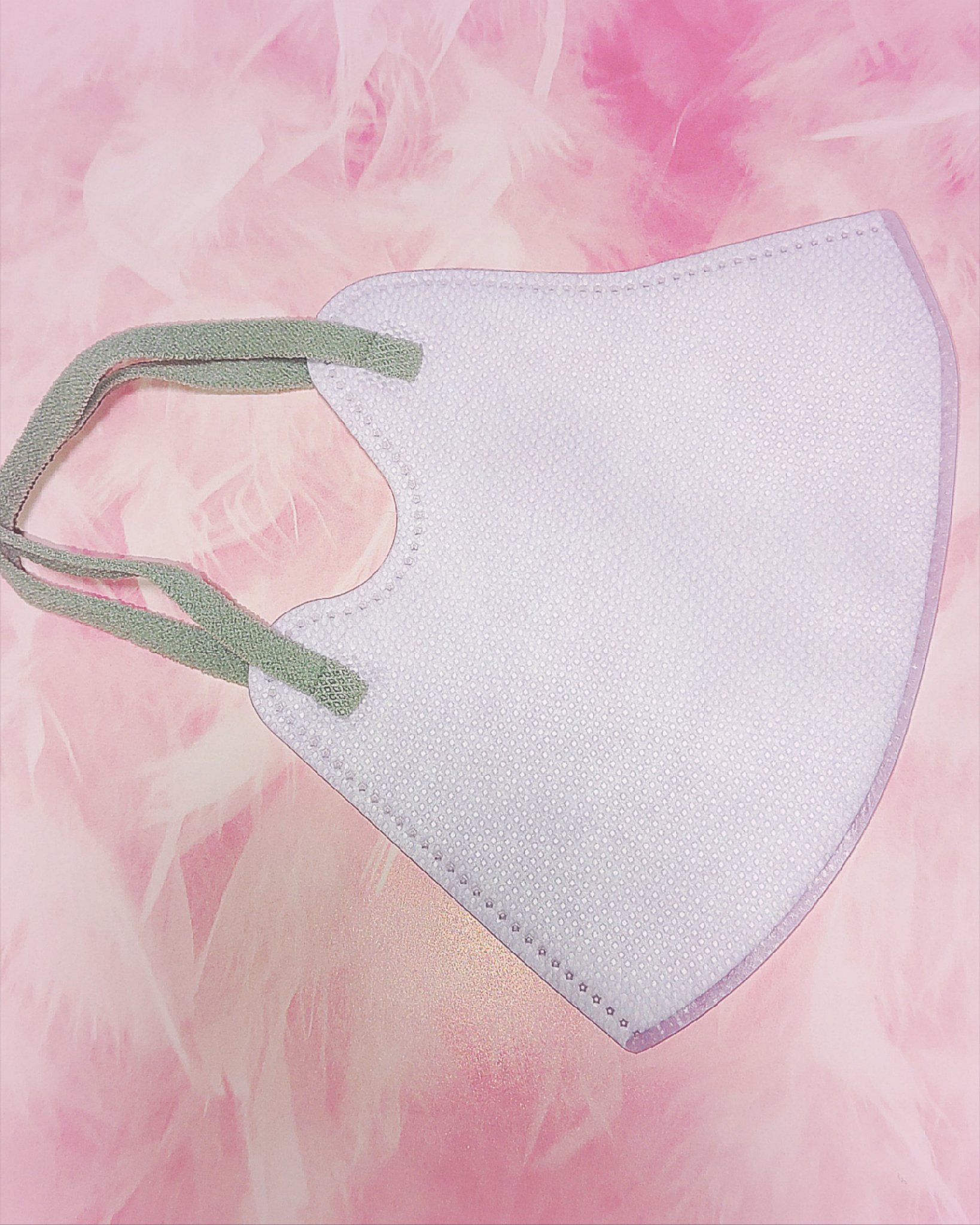 MASCLUB  3Dバイカラーマスク/MASCLUB/マスクを使ったクチコミ（2枚目）