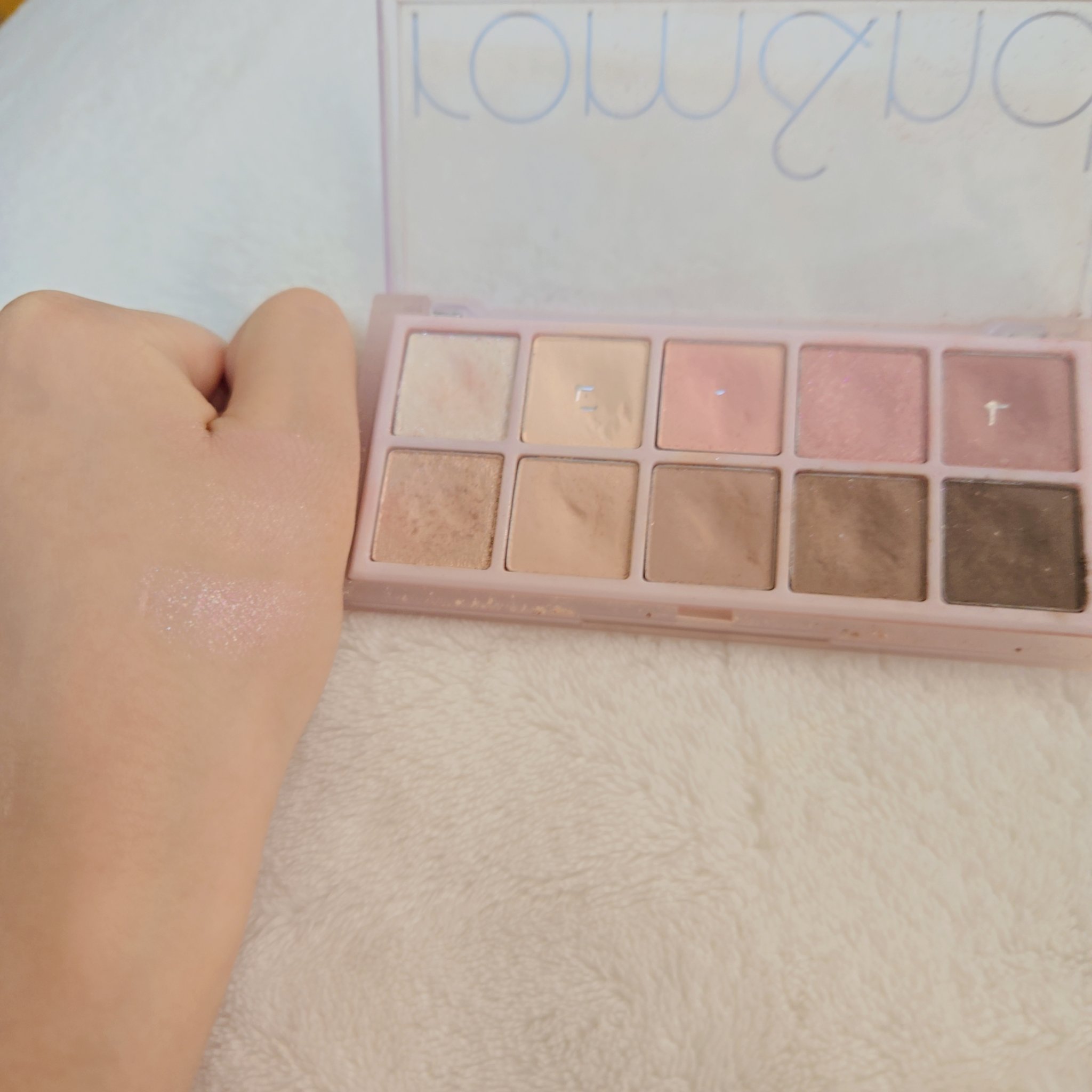 ベターザンパレット/rom&nd/アイシャドウパレットを使ったクチコミ（3枚目）