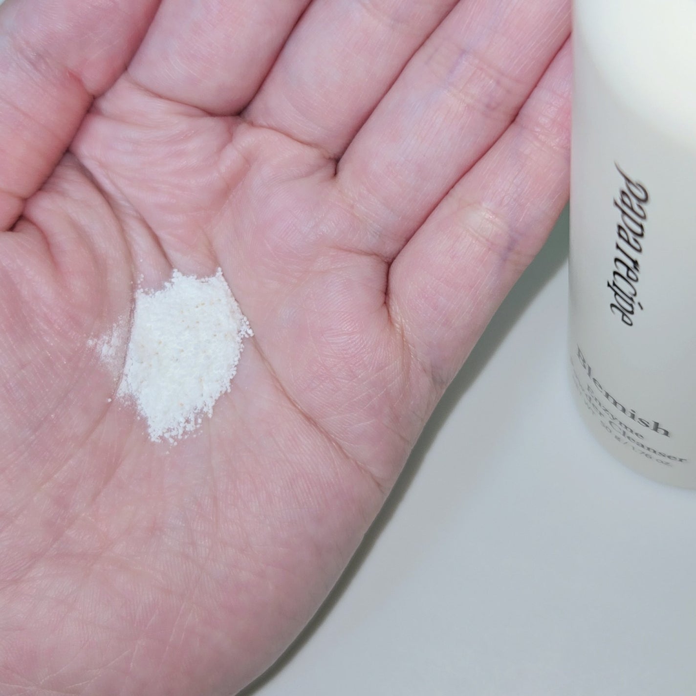 ブレミッシュ 酵素 洗顔パウダー/PAPA RECIPE/洗顔パウダーを使ったクチコミ(3枚目)