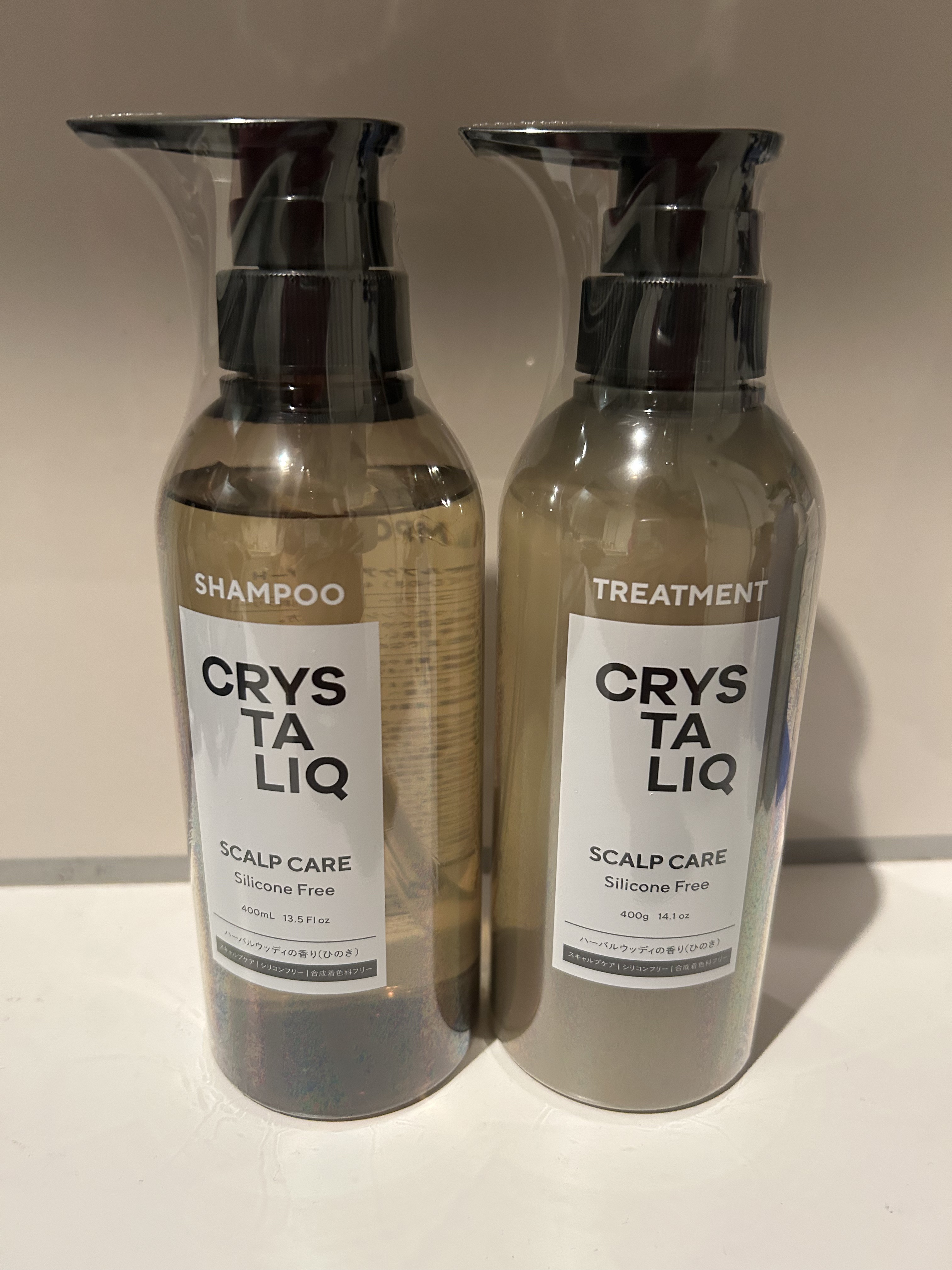 CRYSTALIQ スキャルプケア シャンプー/トリートメント/Crystaliq /市販シャンプーを使ったクチコミ（1枚目）