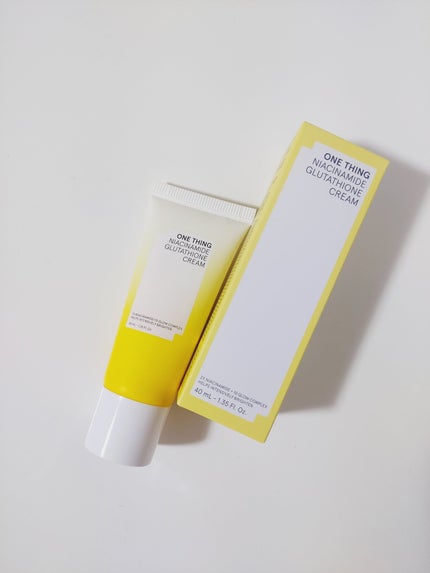 ナイアシンアミド グルタチオン クリーム/ONE THING/フェイスクリームを使ったクチコミ(6枚目)