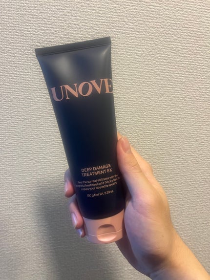 ディープダメージトリートメントEX/UNOVE/洗い流すヘアトリートメントを使ったクチコミ(1枚目)
