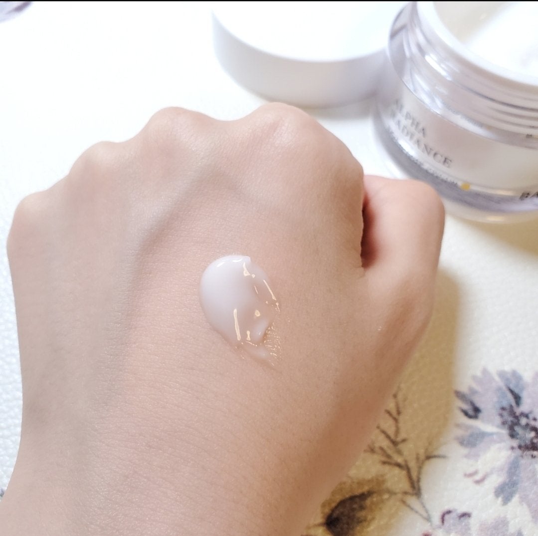 アルファラディアンスメラクリア クリーム/BANOBAGI/フェイスクリームを使ったクチコミ(3枚目)