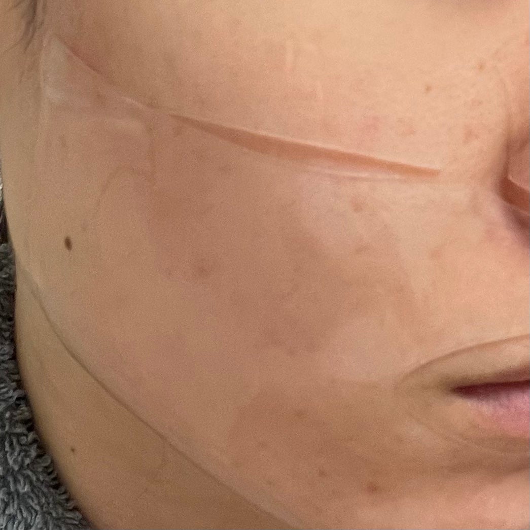 グルタチオンフィルムコラーゲンマスク/Abib /シートマスク・パックを使ったクチコミ(3枚目)