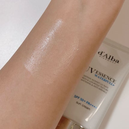 ダルバ ウォータフル エッセンス サンクリーム/ダルバ/日焼け止めクリームを使ったクチコミ(4枚目)