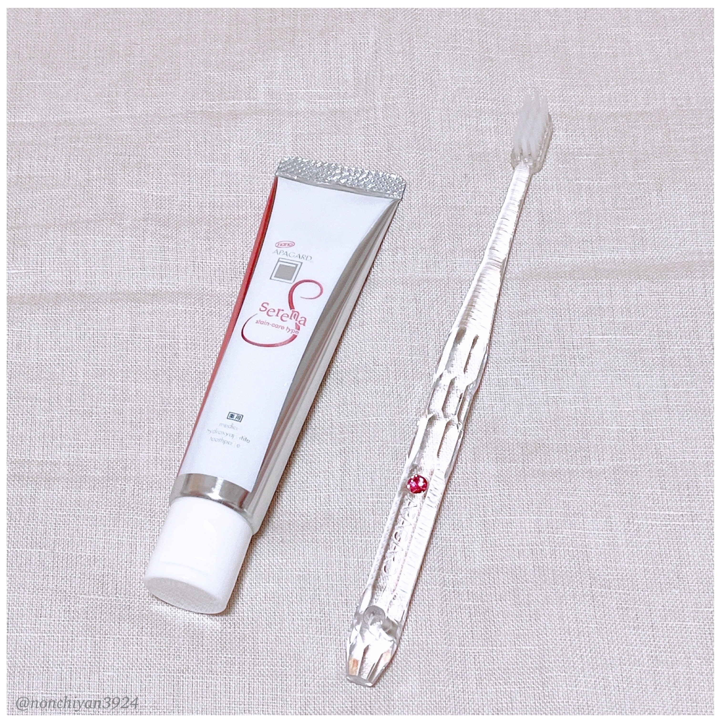 アパガードクリスタル歯ブラシ/アパガード/歯ブラシを使ったクチコミ（1枚目）