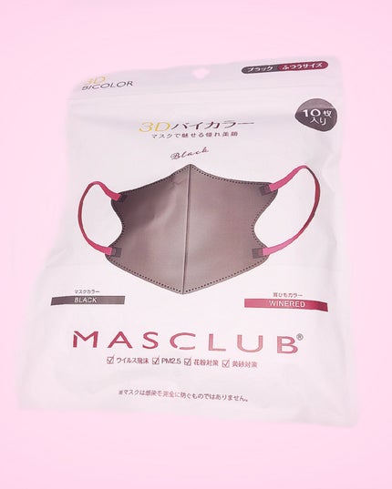 3D不織布マスク/MASCODE/マスクを使ったクチコミ(1枚目)