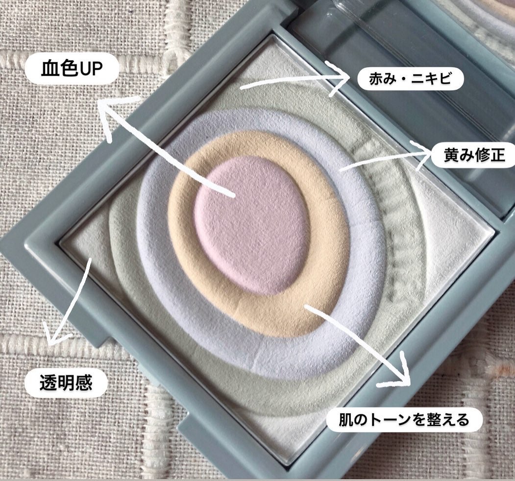 ネビュラ プレストパウダー/FUNNY ELVES方里/プレストパウダーを使ったクチコミ(2枚目)