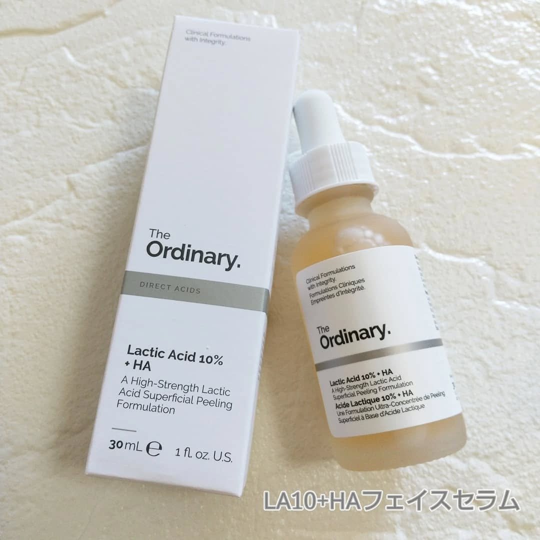 LA10+HAフェイスセラム/The Ordinary/ピーリングを使ったクチコミ（2枚目）