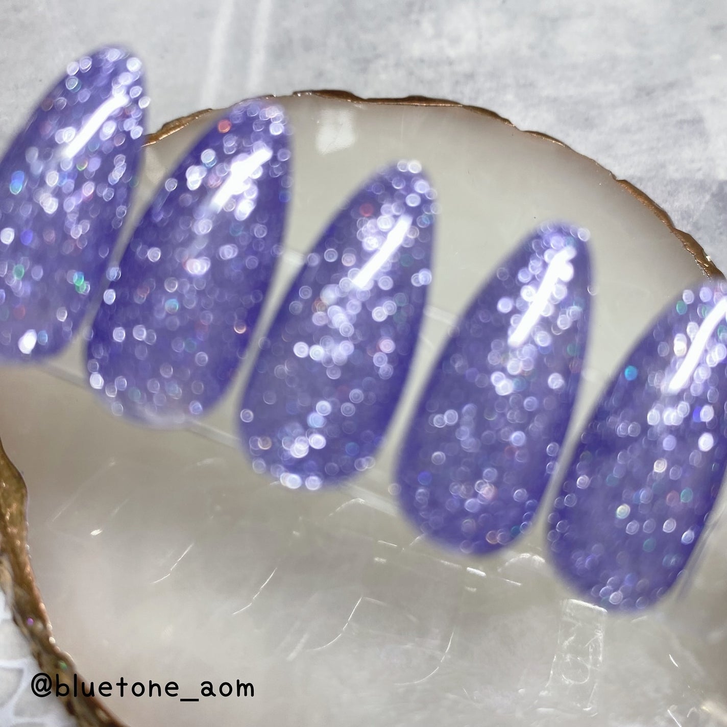 ⋆͛🦖⋆͛aomi on LIPS 「オリジナルフラッシュやわらかパープル!フラッシュパウダーはシル..」(4枚目)