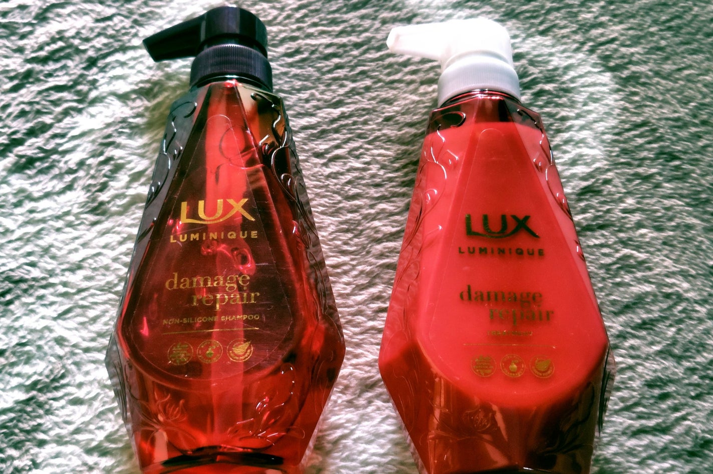 ルミニーク ダメージリペア シャンプー/トリートメント/LUX/市販シャンプーを使ったクチコミ(1枚目)