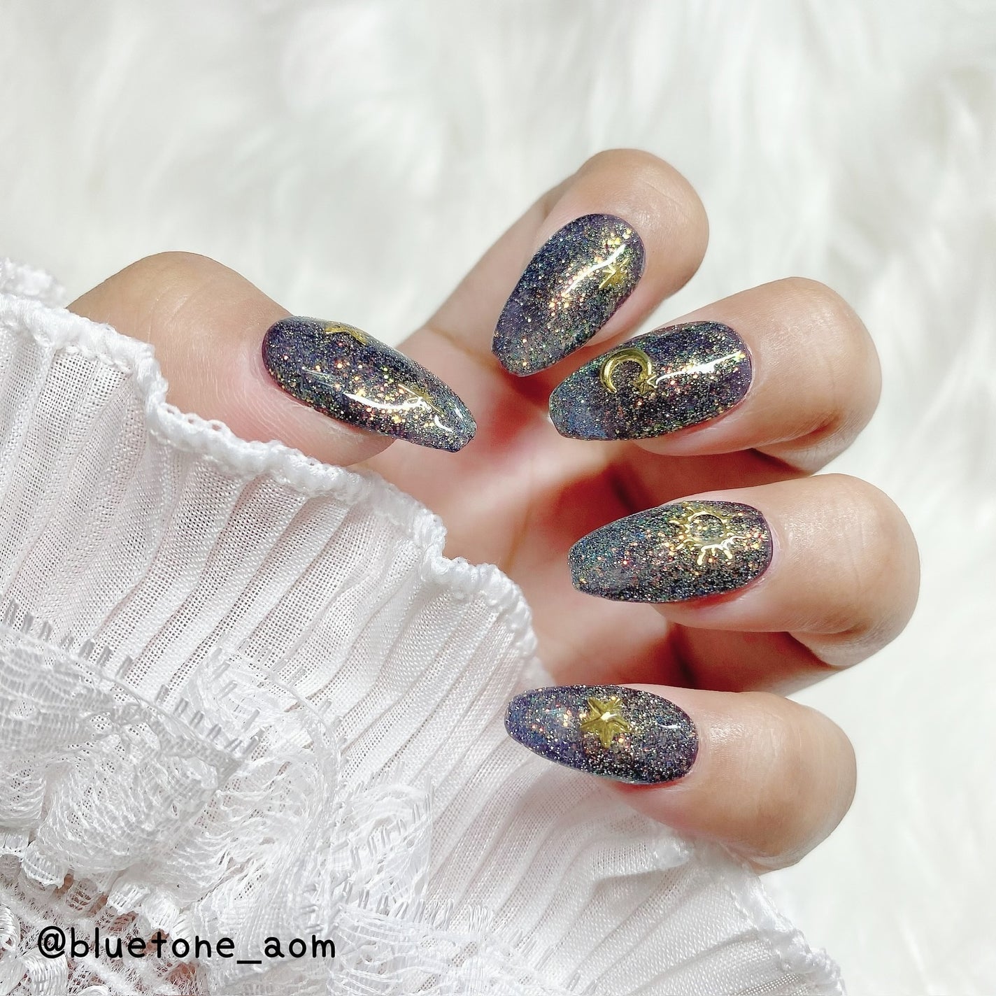 ⋆͛🦖⋆͛aomi on LIPS 「オリジナルフラッシュ夜空とか宇宙イメージ!結構お気に入りやけど..」(3枚目)