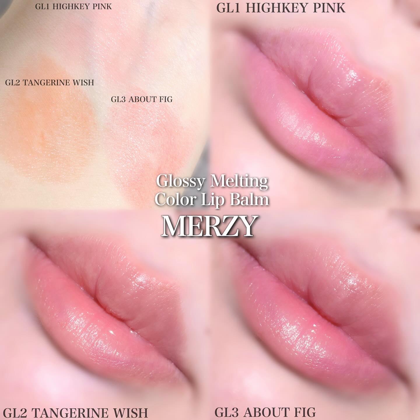 グロッシーメルティングカラーリップバーム/MERZY/リップクリームを使ったクチコミ（1枚目）