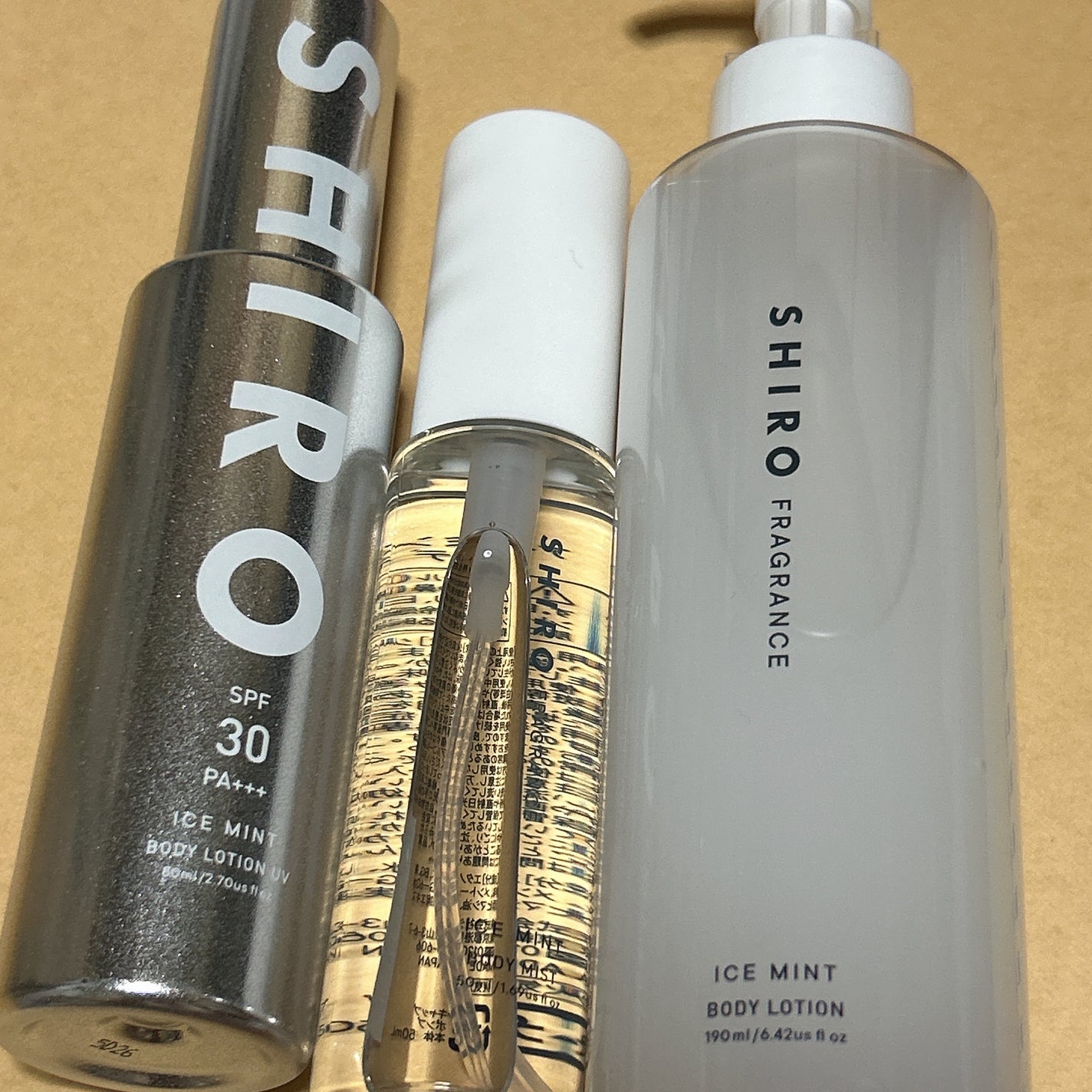 アイスミント ボディミスト/SHIRO/香水(その他)を使ったクチコミ(2枚目)