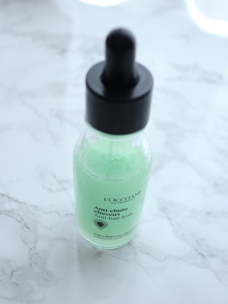 薬用 メディカル アンチヘアロスセラム/L'OCCITANE/頭皮ローションを使ったクチコミ(2枚目)