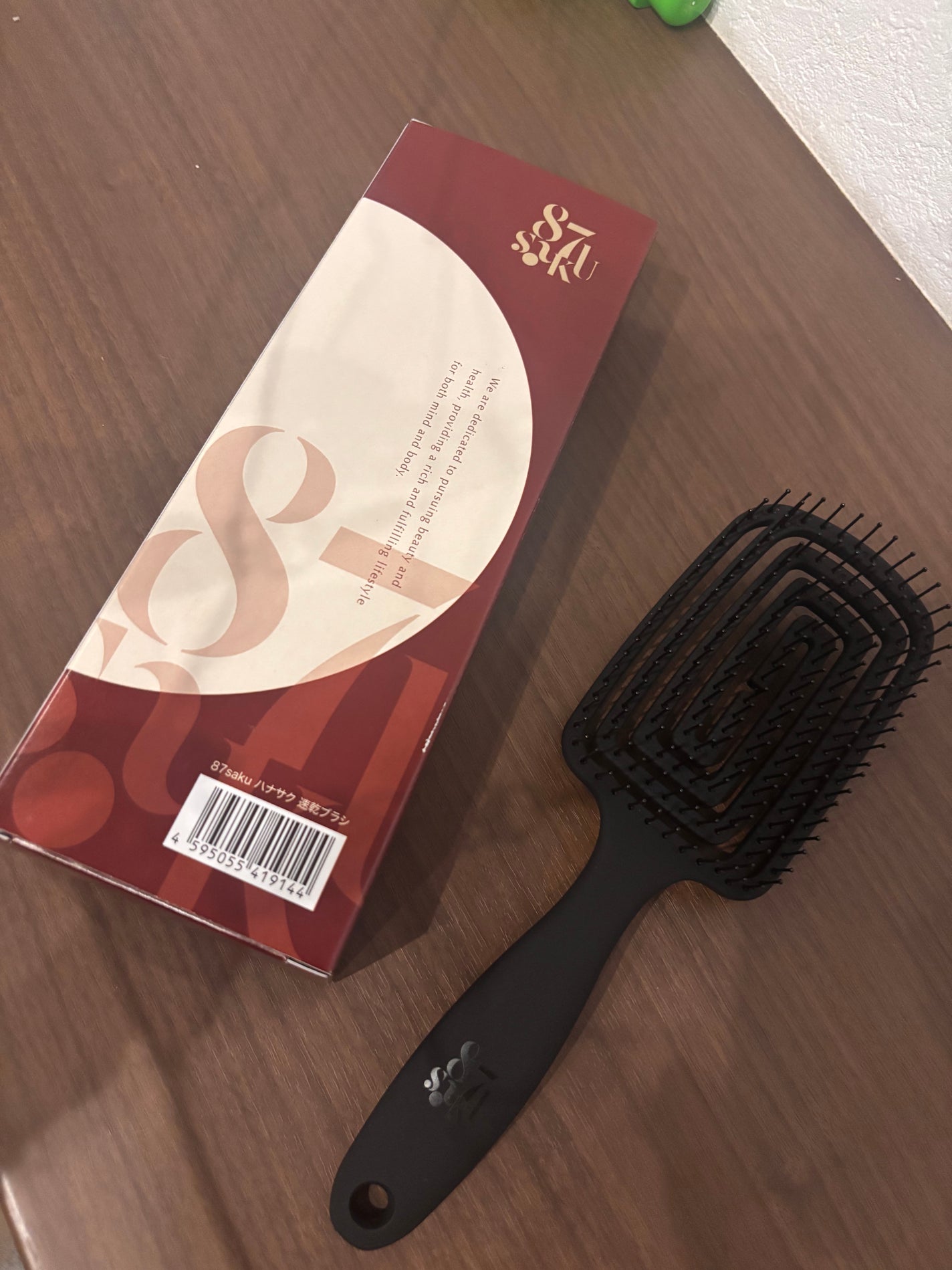 87saku ハナサク 速乾ブラシ/87saku/ヘアブラシを使ったクチコミ(1枚目)