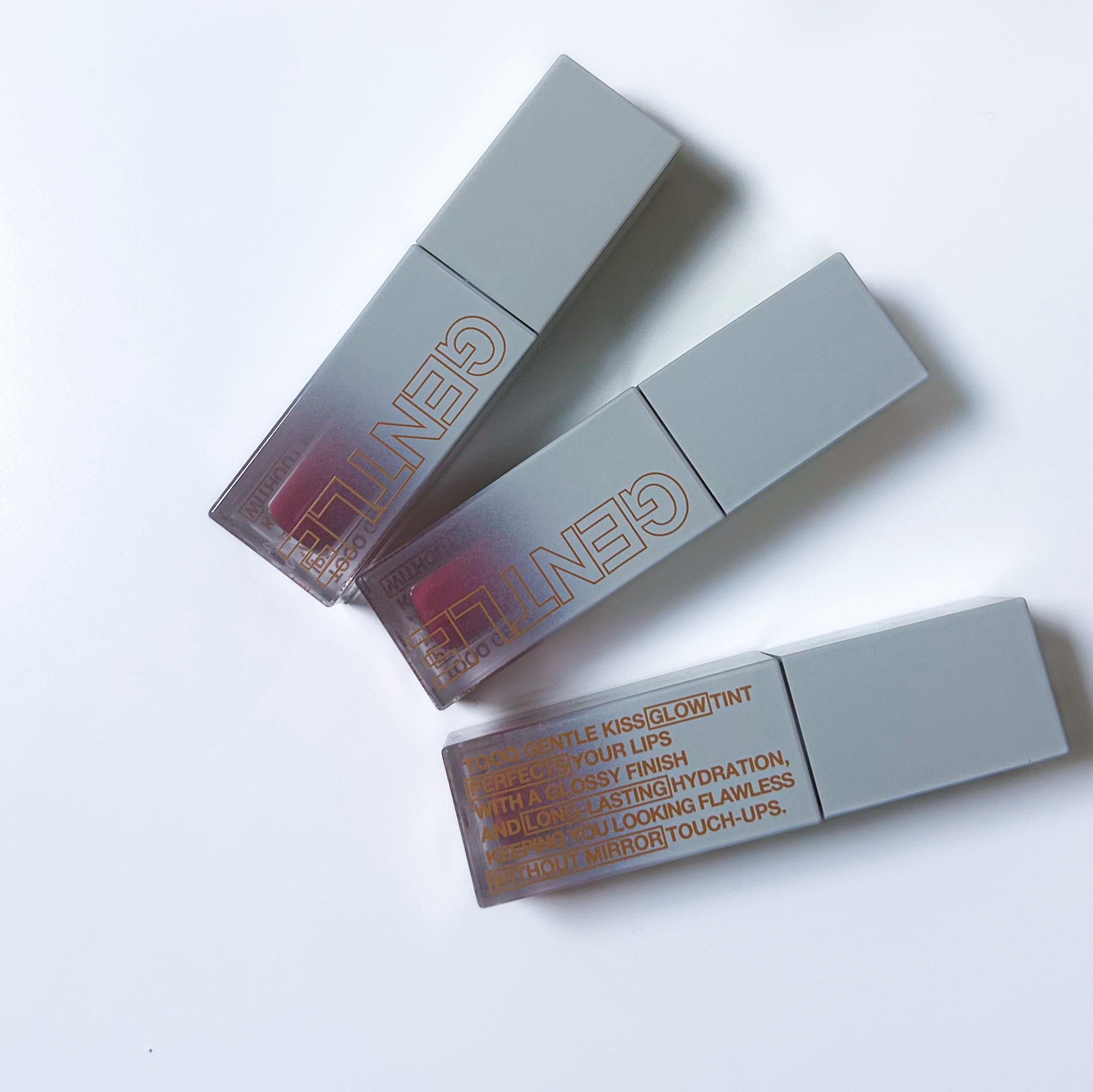 ジェントルキスグロウティント/Tooq/リップティントを使ったクチコミ（1枚目）