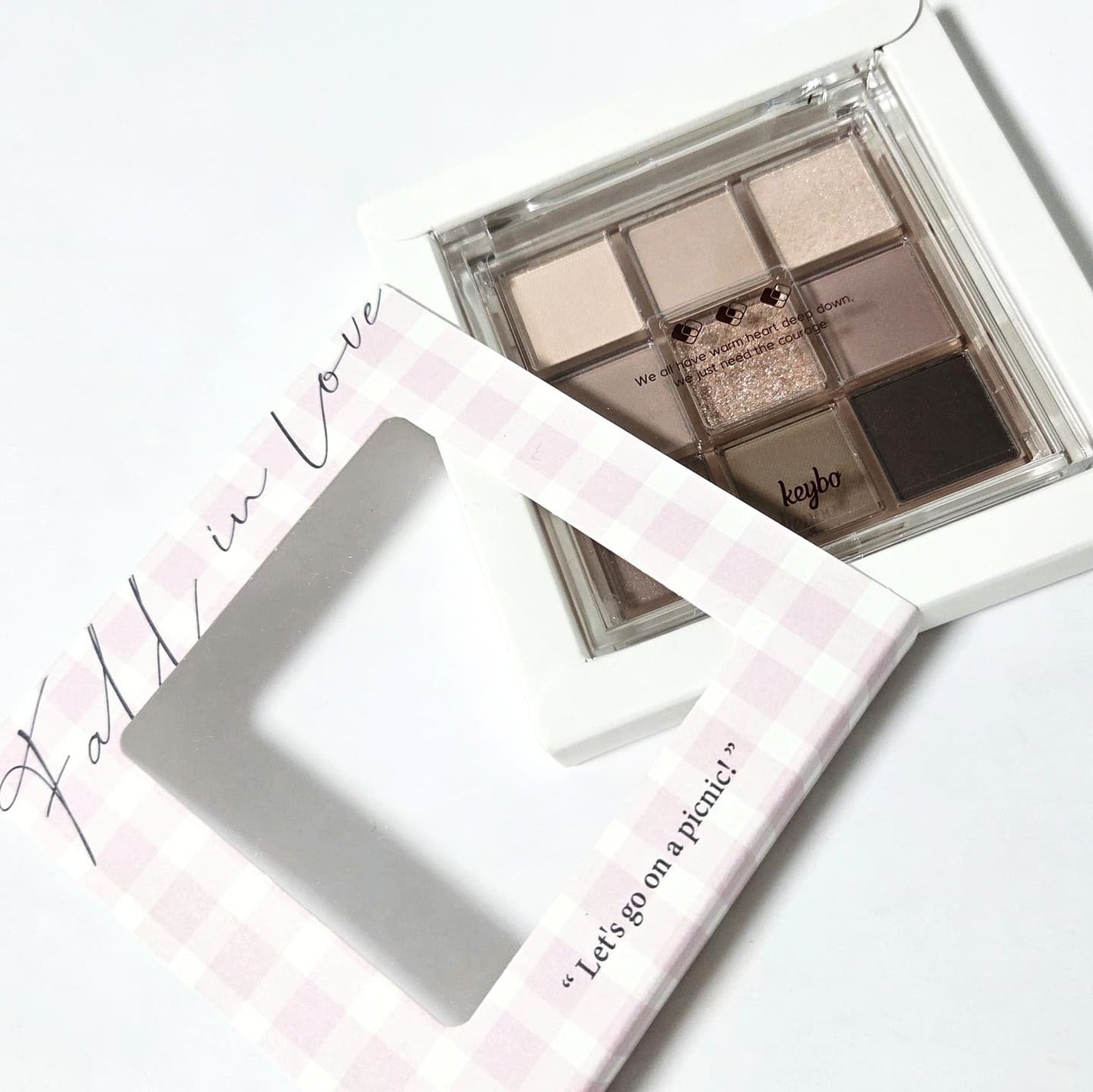 KEYBO FALL IN LOVE SHADOW PALETTE/keybo/アイシャドウパレットを使ったクチコミ(2枚目)