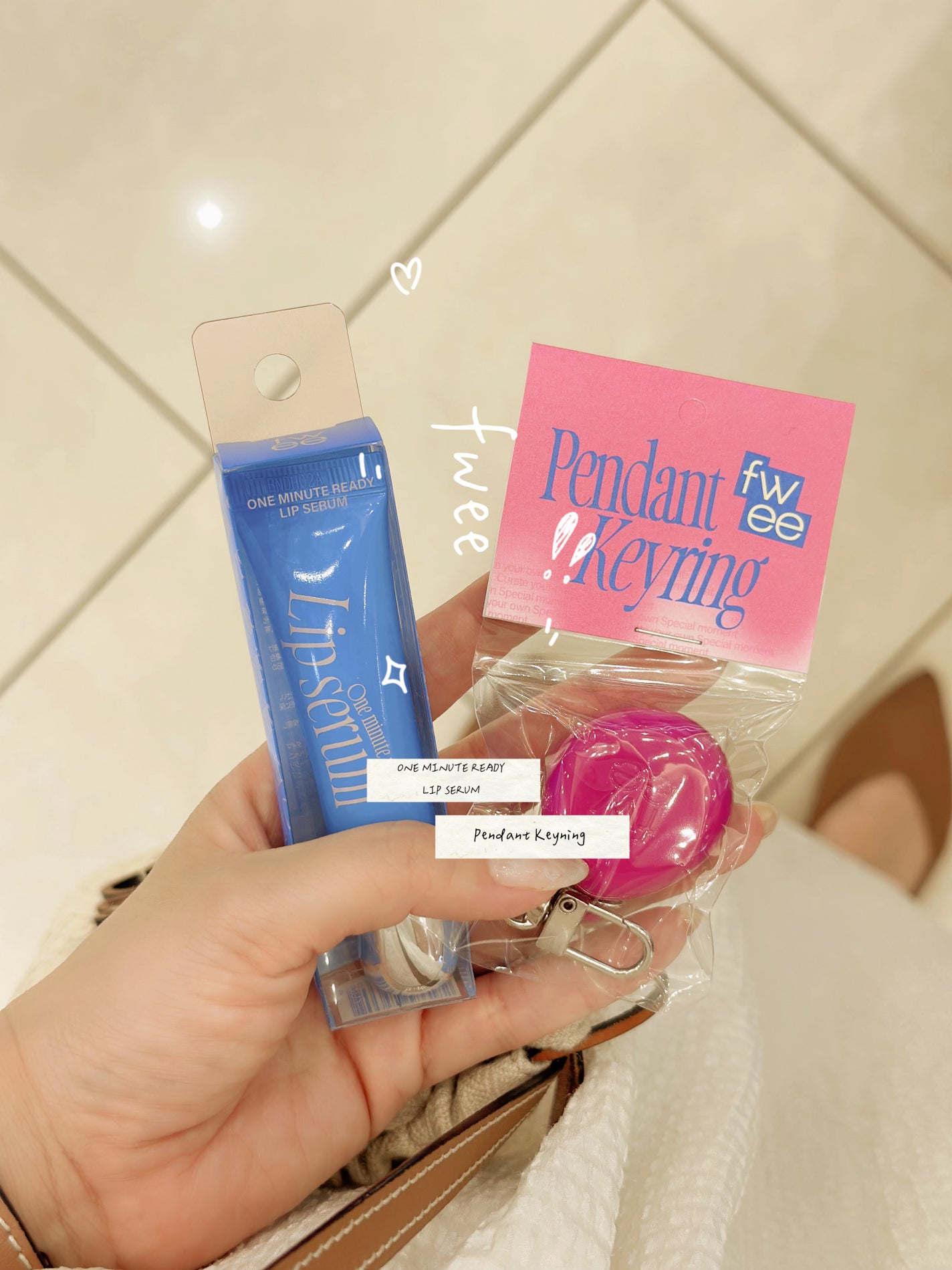 フィー ワンミニッツレディ リップセラム/fwee/リップ美容液を使ったクチコミ(1枚目)