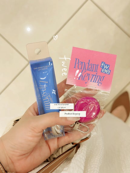 フィー ワンミニッツレディ リップセラム/fwee/リップ美容液を使ったクチコミ(1枚目)