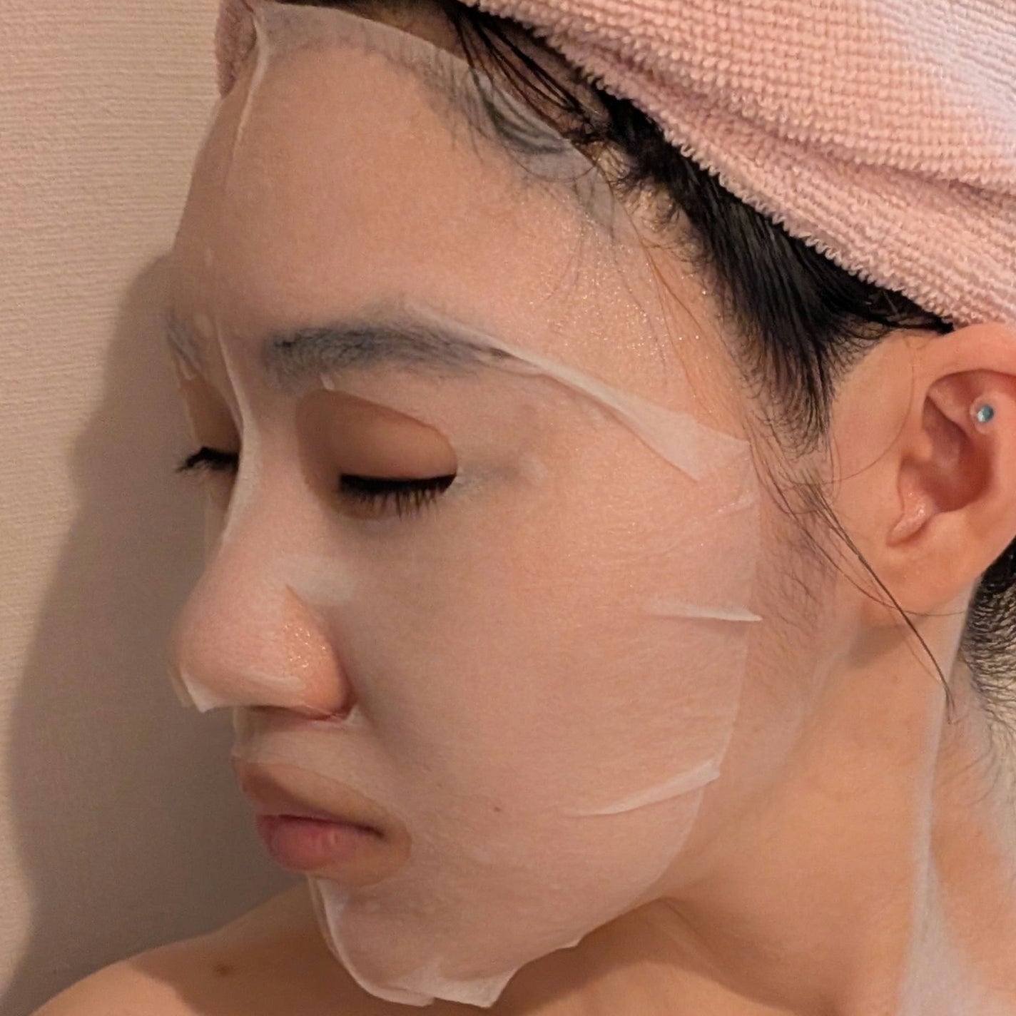 バクチオール セラミド 10days フェイスマスク/Make.iN/シートマスク・パックを使ったクチコミ(3枚目)