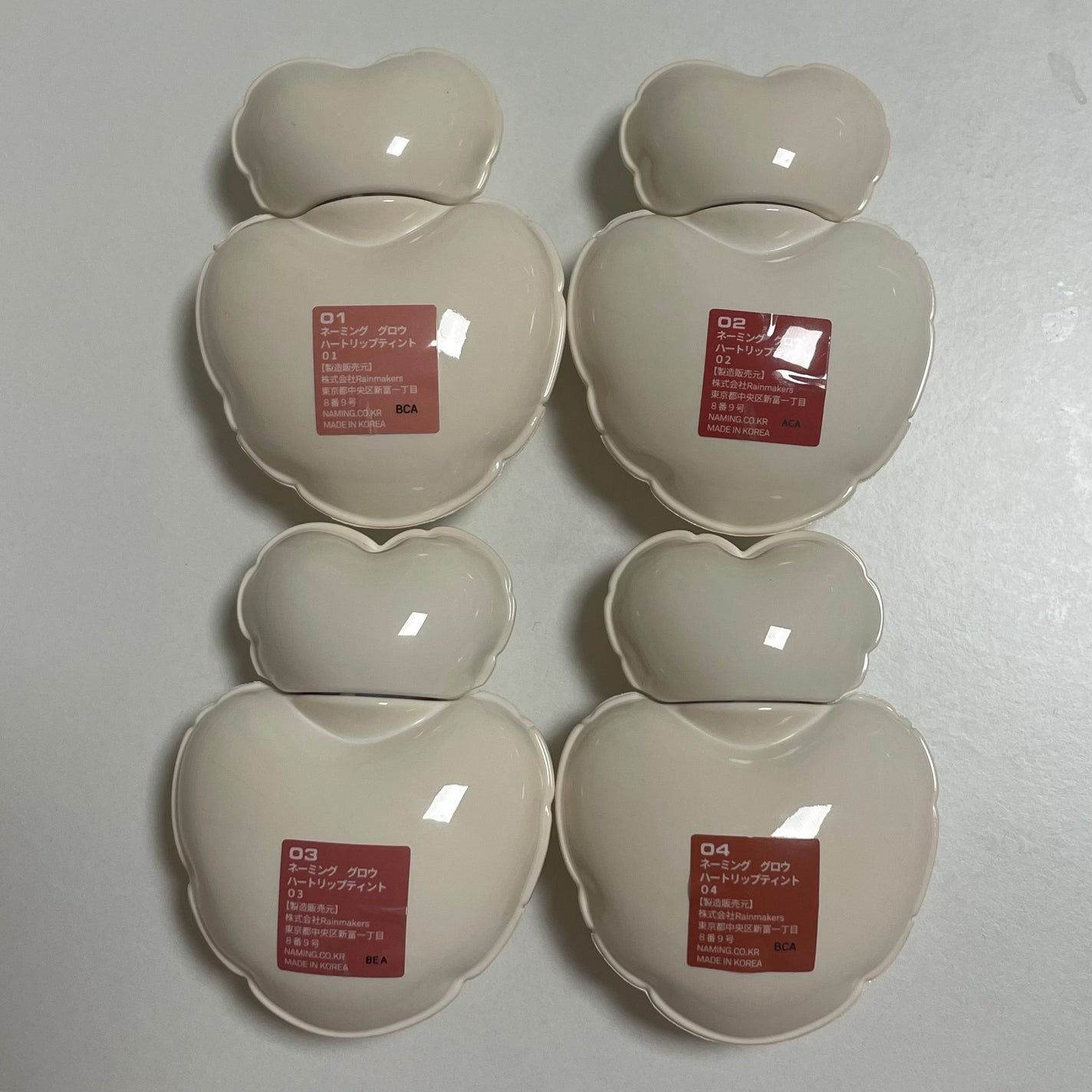 ネーミング グロウ ハートリップティント/NAMING./リップティントを使ったクチコミ(2枚目)