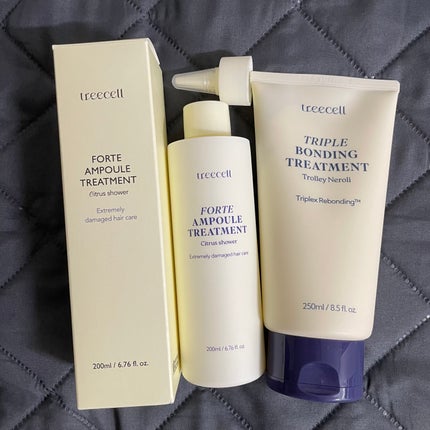 フォルテ アンプル トリートメント/treecell/洗い流すヘアトリートメントを使ったクチコミ(1枚目)