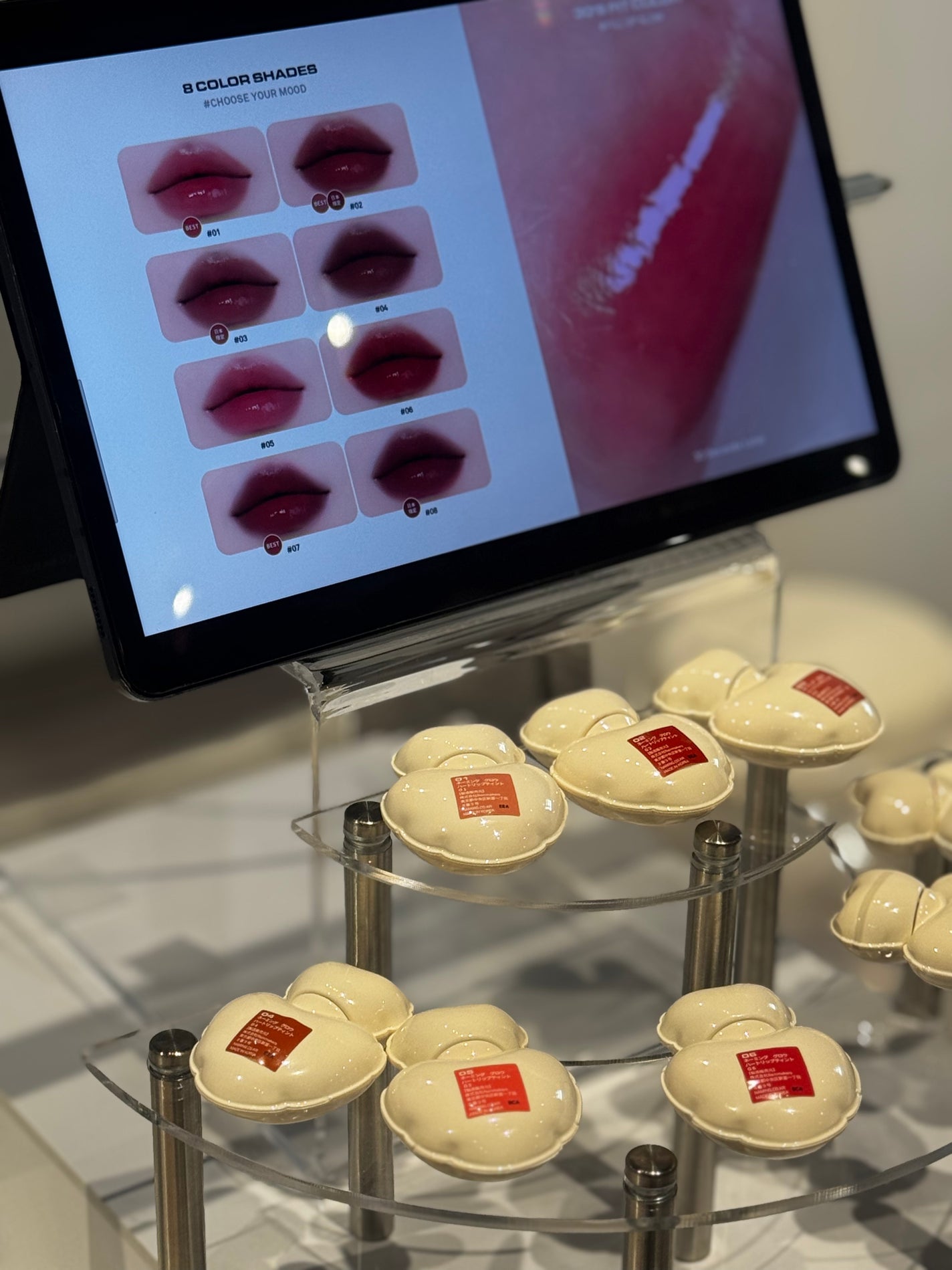 ネーミング グロウ ハートリップティント/NAMING./リップティントを使ったクチコミ(2枚目)