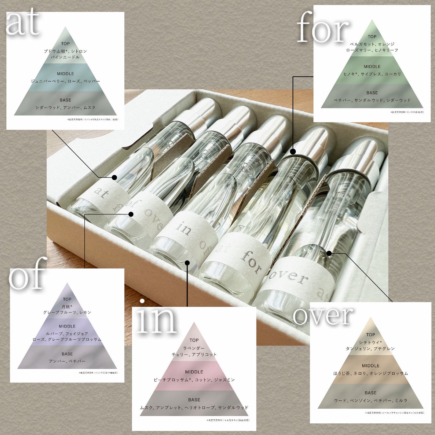 オードトワレ Preposition(ディスカバリーセット)/OSAJI/香水(その他)を使ったクチコミ(2枚目)