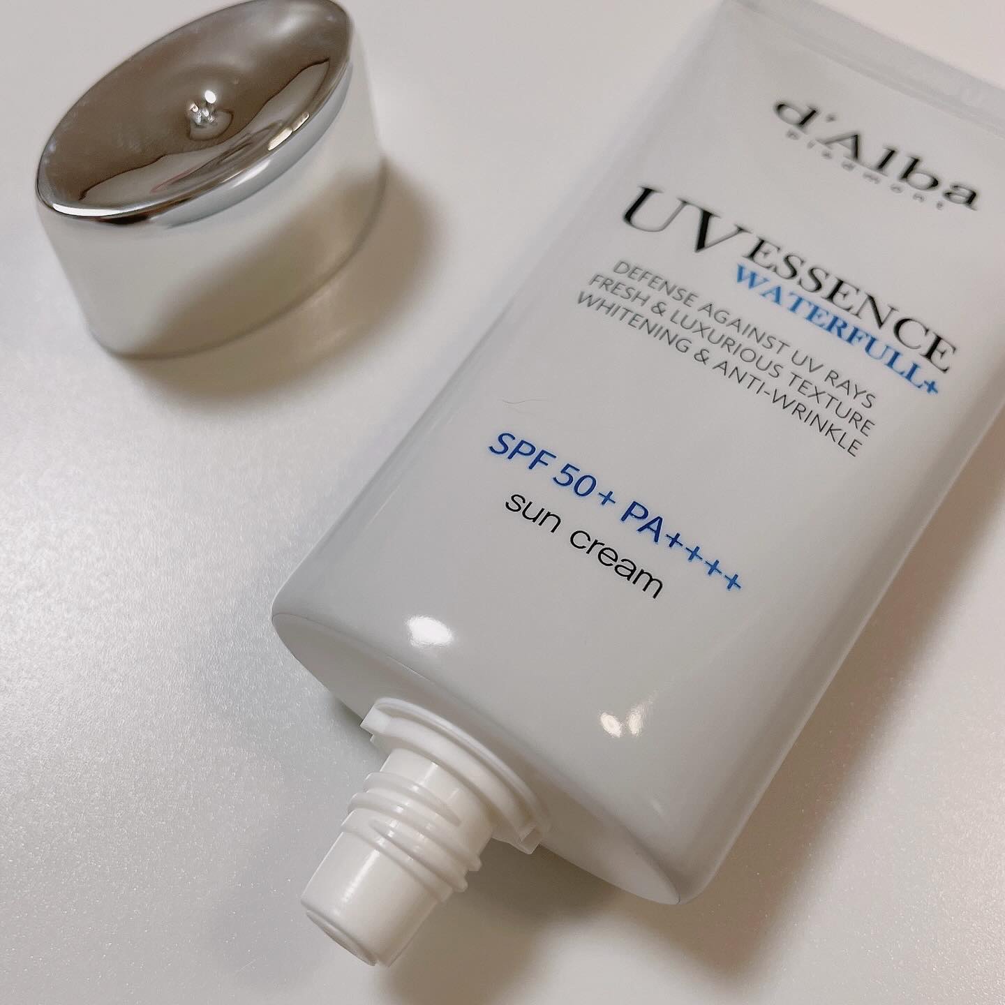 ダルバ ウォータフル エッセンス サンクリーム/ダルバ/日焼け止めクリームを使ったクチコミ（2枚目）