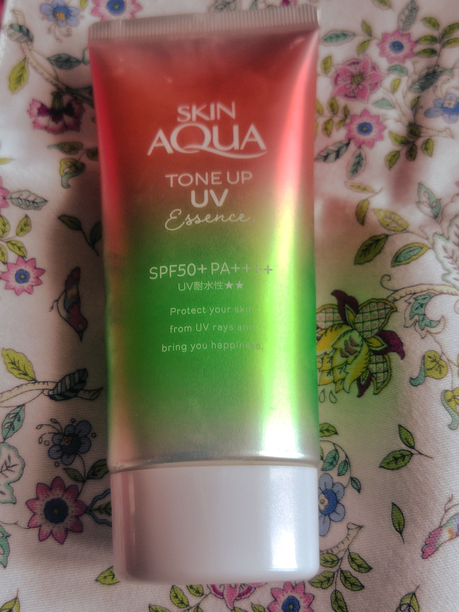 スキンアクア トーンアップUVエッセンス/スキンアクア/日焼け止めクリームを使ったクチコミ（1枚目）