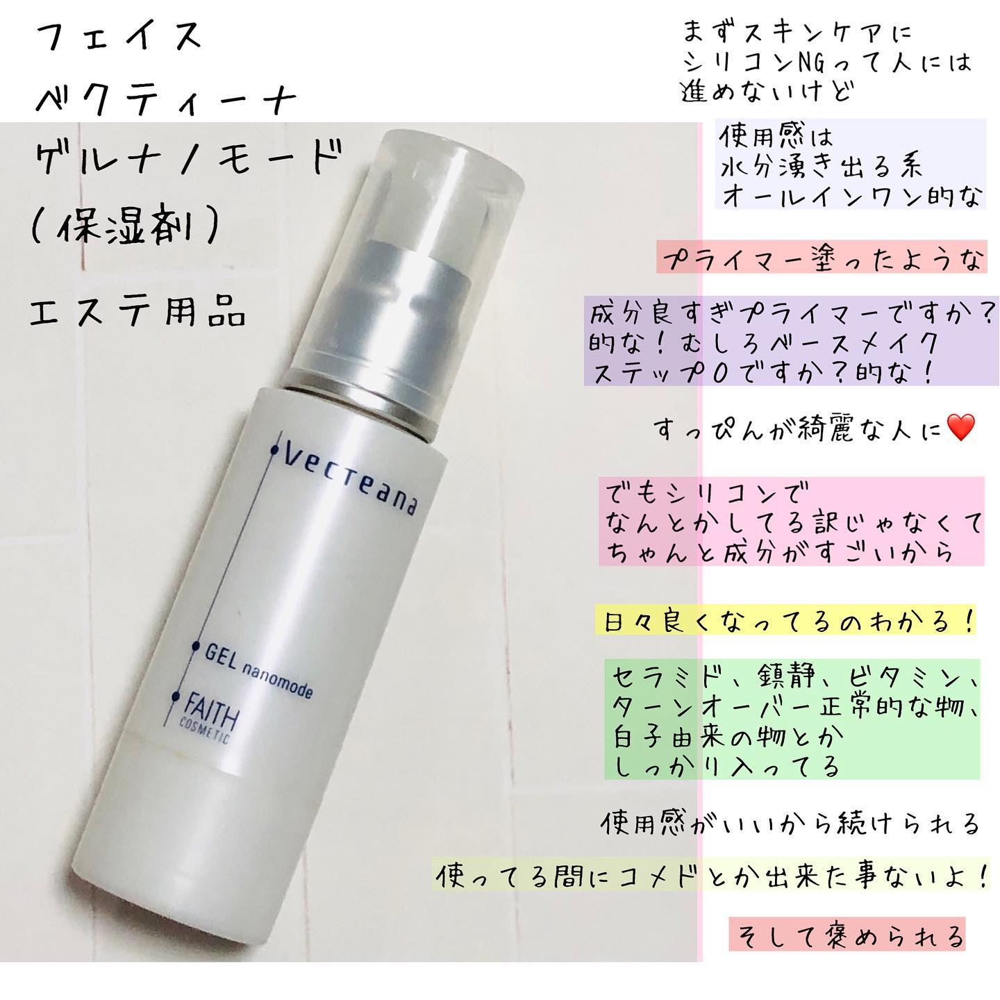 ゲル　ナノモード/ペクティーナ/乳液を使ったクチコミ（2枚目）