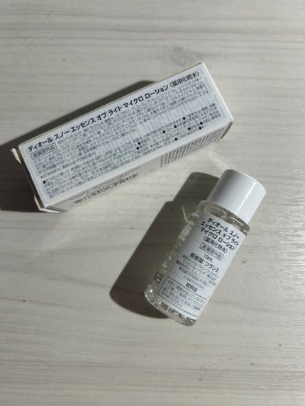 スノー ライト エッセンス ローション (薬用化粧水) (医薬部外品)/Dior/化粧水を使ったクチコミ(2枚目)