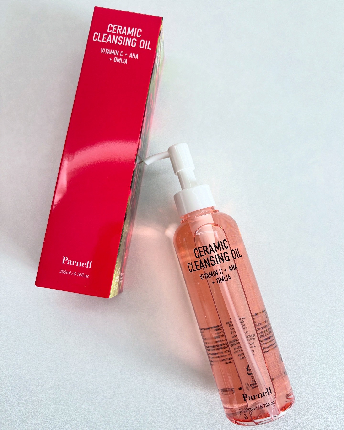 AHA オミジャ 陶器肌 クレンジング オイル/parnell/オイルクレンジングを使ったクチコミ（1枚目）