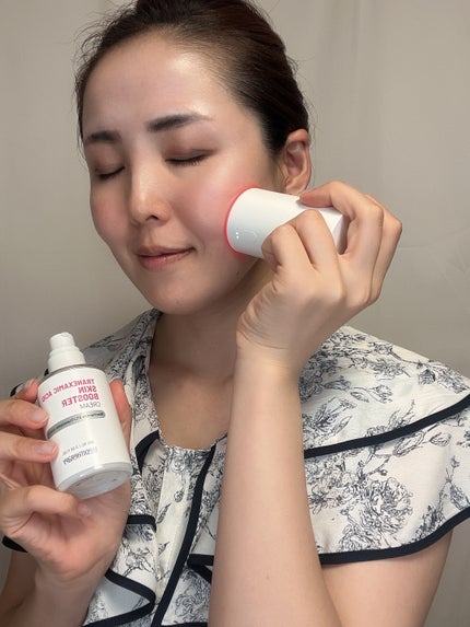 トラネキサム酸スキンブースタークリーム/MEDITHERAPY/フェイスクリームを使ったクチコミ(4枚目)