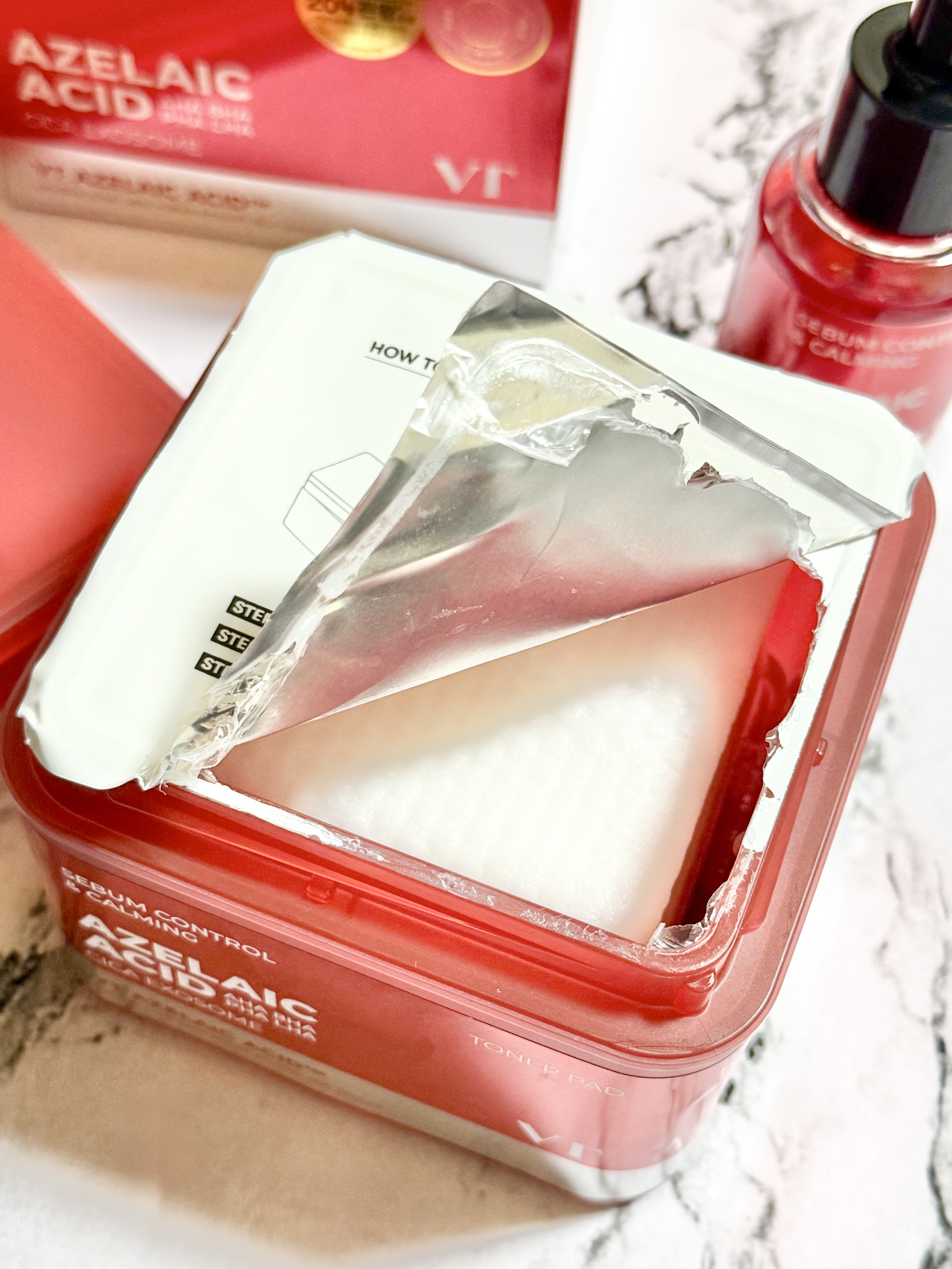 AZケア トナーパッド/VT/トナーパッドを使ったクチコミ（2枚目）