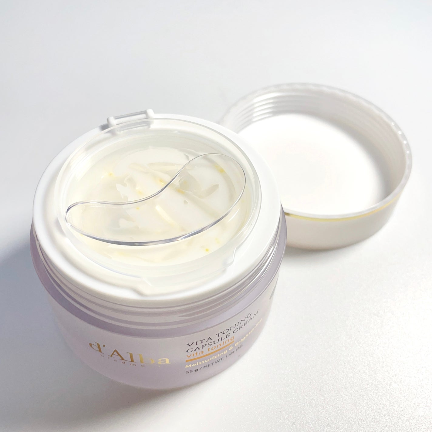 ビタトーニングカプセルクリーム/ダルバ/フェイスクリームを使ったクチコミ(3枚目)