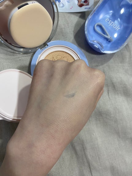 ビーベルベット カバークッション/espoir/クッションファンデーションを使ったクチコミ(3枚目)