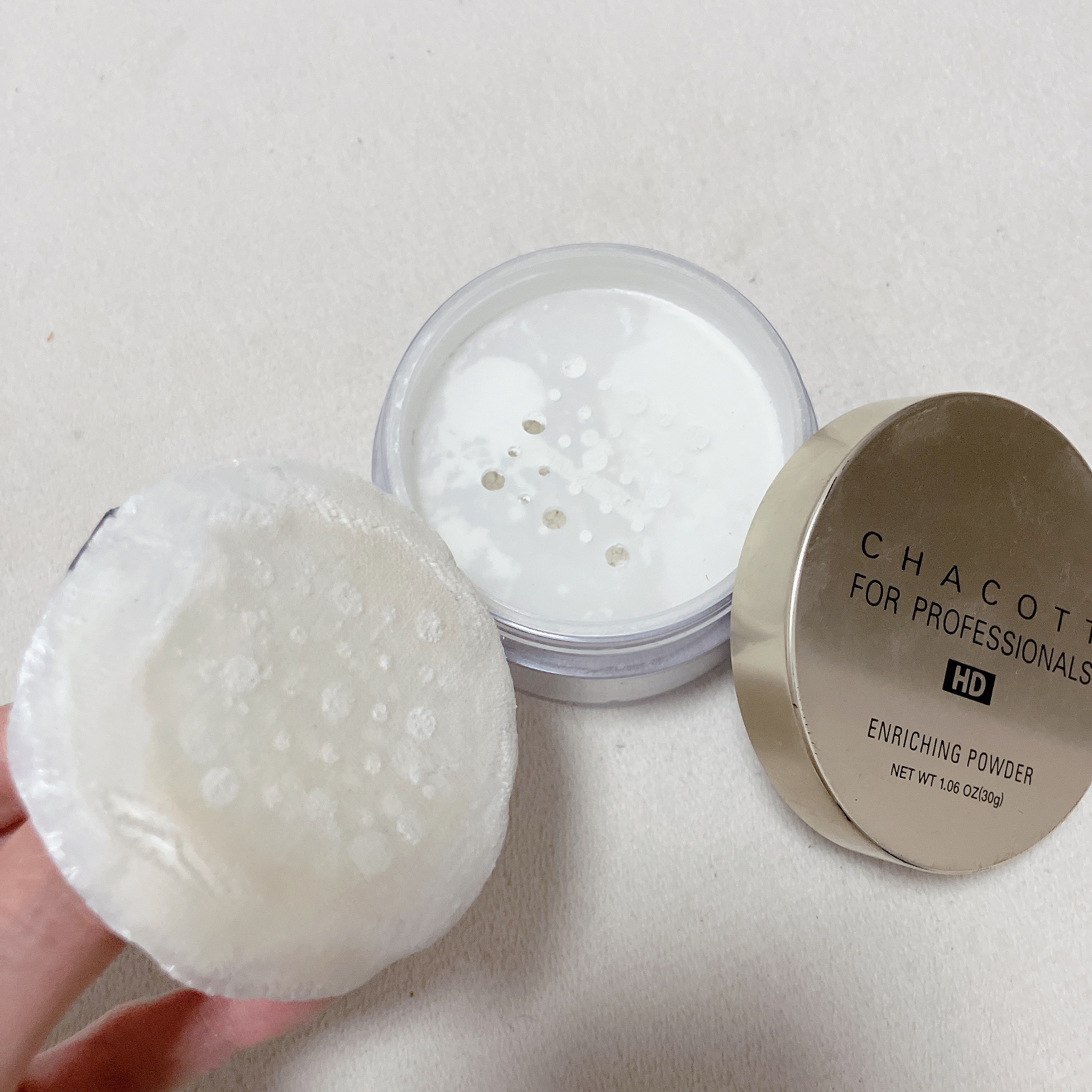 エンリッチングパウダー クリアヴェール/チャコット・コスメティクス/ルースパウダーを使ったクチコミ（3枚目）