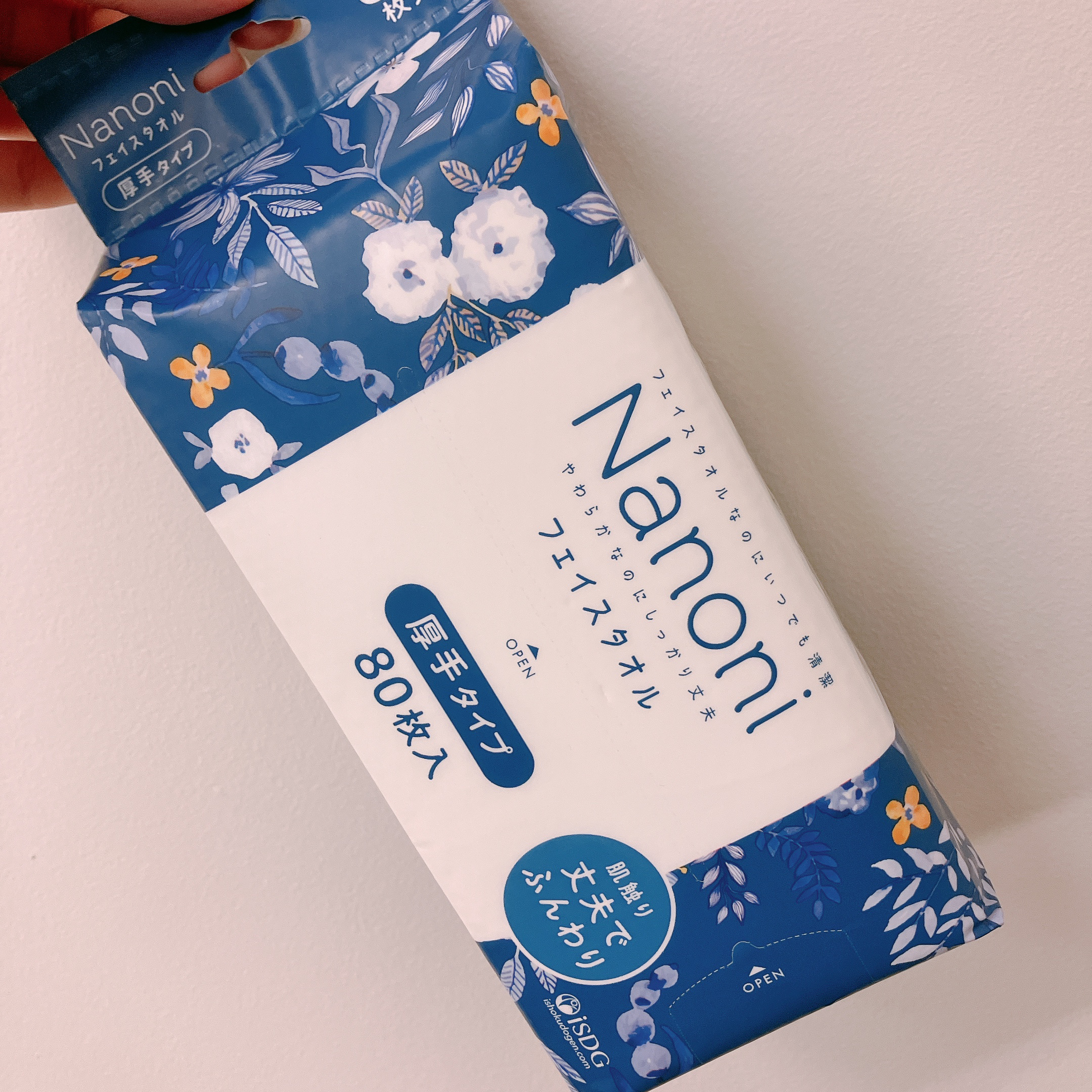 いつでも清潔 Face  towel 厚手タイプ/ISDG 医食同源ドットコム/その他を使ったクチコミ（1枚目）