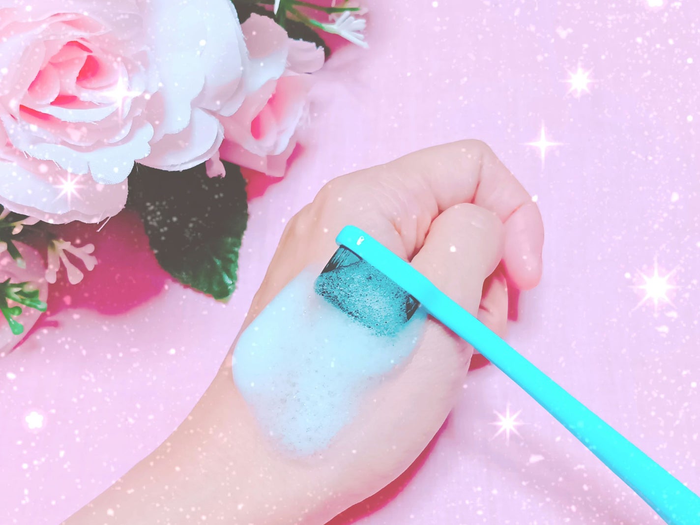 ツルリ 毛穴磨きブラシ/ツルリ/その他スキンケアグッズを使ったクチコミ(4枚目)