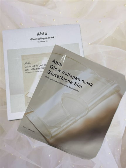 グルタチオンフィルムコラーゲンマスク/Abib /シートマスク・パックを使ったクチコミ(1枚目)
