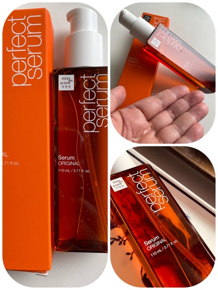 パーフェクトセラム オリジナルセラム/miseenscene/アウトバストリートメントを使ったクチコミ(1枚目)