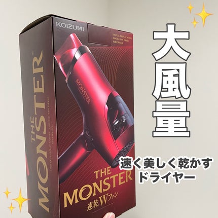 ダブルファンドライヤー KHD-W910/KOIZUMI/ドライヤーを使ったクチコミ(1枚目)