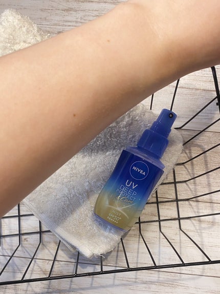 ニベアUV ディーププロテクト&ケア ミルクミスト/ニベア/日焼け止めミスト・スプレーを使ったクチコミ(5枚目)