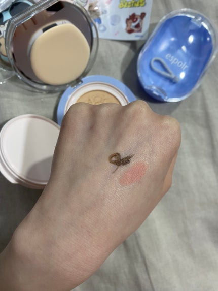 ビーベルベット カバークッション/espoir/クッションファンデーションを使ったクチコミ(2枚目)