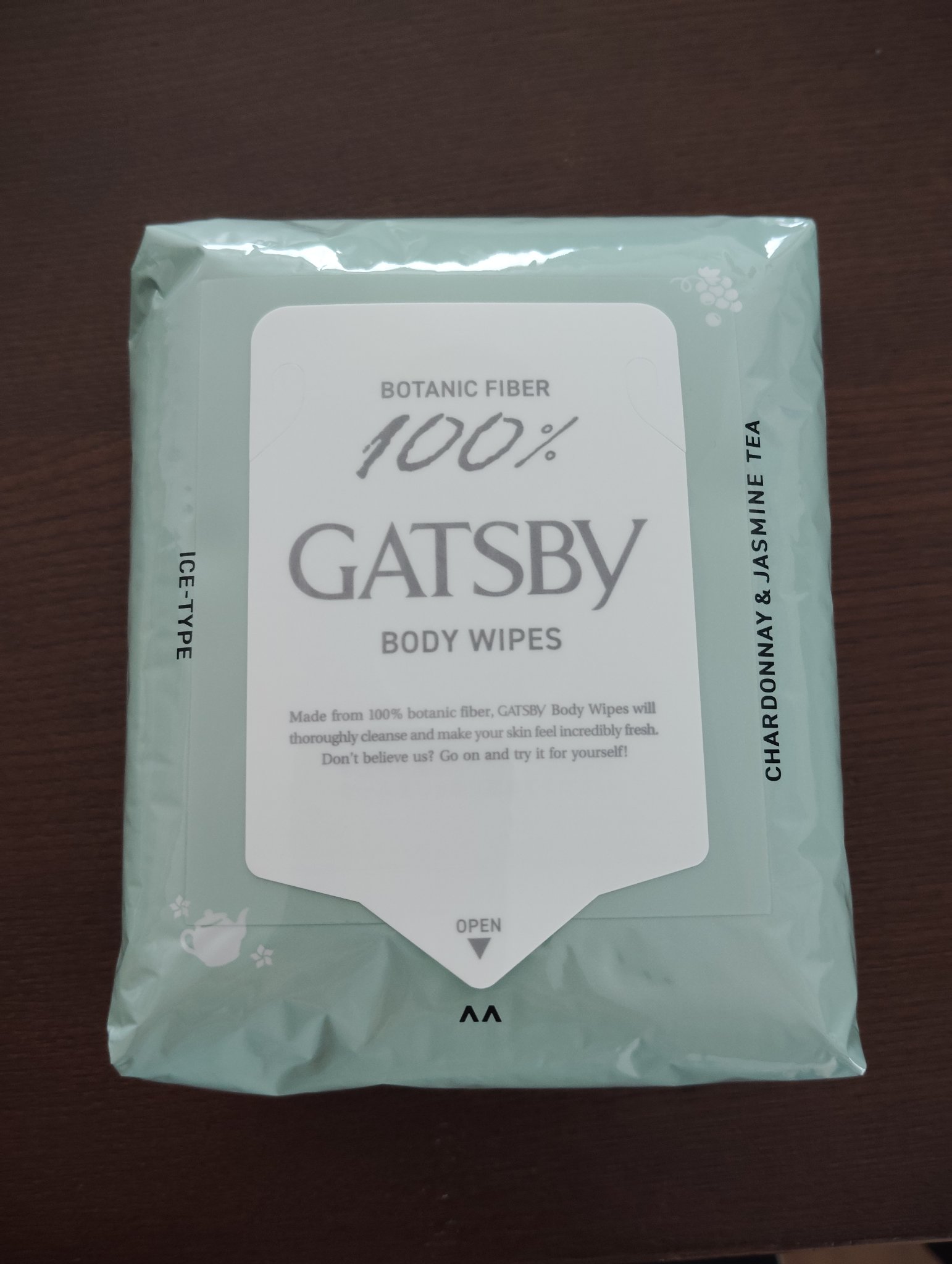 アイスボディペーパー シャルドネ&ジャスミンティー/ギャツビー/ボディシートを使ったクチコミ（2枚目）